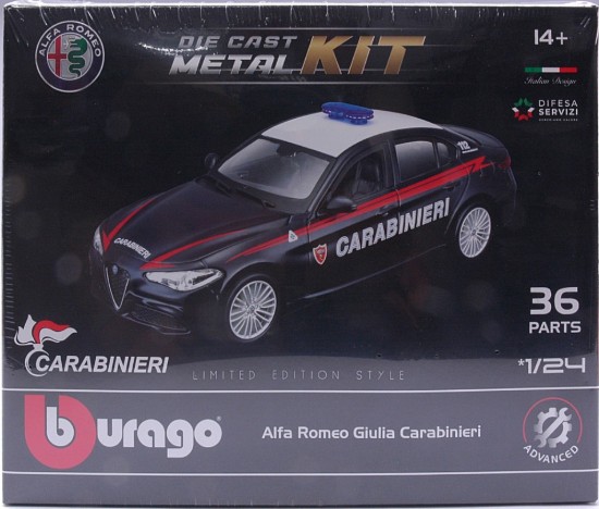 Immagine di ALFA ROMEO GIULIA CARABINIERI KIT 1:24