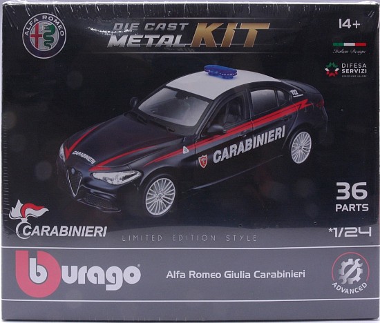 Immagine di ALFA ROMEO GIULIA CARABINIERI KIT 1:24