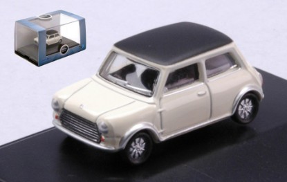 Immagine di MINI COOPER S MKII SNOWBERRY WHITE/BLACK 1:76