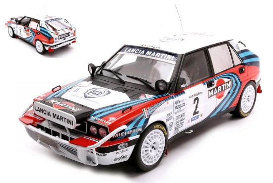 Immagine di LANCIA DELTA INTEGRALE 16V N.2 SAFARI RALLY 1990 BIASION/SIVIERO 1:18
