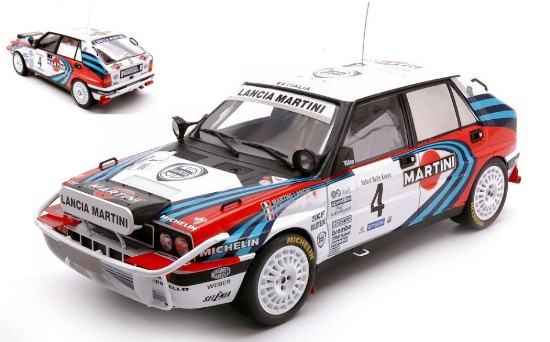 Immagine di LANCIA DELTA INTEGRALE 16V N.4 SAFARI RALLY 1990 FIORIO/PIROLLO 1:18
