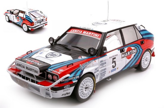 Immagine di LANCIA DELTA INTEGRALE 16V N.5 SAFARI RALLY 1990 KANKKUNEN/PIRONEN1:18
