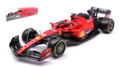 Immagine di FERRARI SF-23 F1 N.16 CHARLES LECLERC 2023 W/HARD CASE 1:24