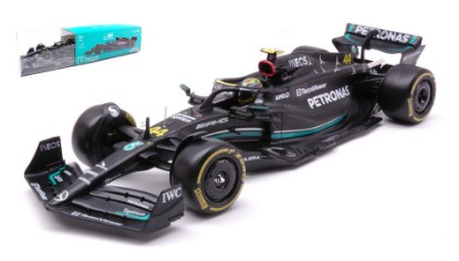 Immagine di MERCEDES F1 LEWIS HAMILTON 2023 W/HARD CASE 1:24