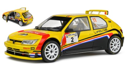 Immagine di PEUGEOT 306 MAXI N 2 RALLY EIFEL FESTIVAL 2022 T.NEUVILLE-A.CORNET 1:18
