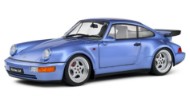 Immagine di PORSCHE 911 964 TURBO COUPE 1990 MET.LIGHT BLUE 1:18
