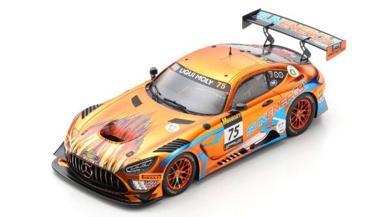 Immagine di MERCEDES GT3 N.75 WINNER 12 H BATHURST 2022 STOLZ-G W/ACRILIC COVER 1:18