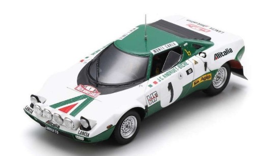 Immagine di LANCIA STRATOS HF N.1 RALLY MONTE CARLO 1975 ANDRUET-JOUANNY 1:43