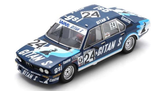 Immagine di BMW 530i N.24 7th 24 H SPA 1981 CUDINI-BELL-TRINTIGNANT-HOEPFNER 1:43