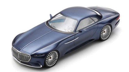 Immagine di MERCEDES MAYBACH VISION 6 HARDTOP COUPE BLUE RESIN 1:18