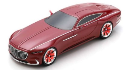 Immagine di MERCEDES MAYBACH VISION 6 HARDTOP COUPE RED RESIN 1:43