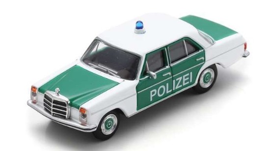 Immagine di MERCEDES POLIZEI WHITE/DARK GREEN 1:64