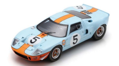 Immagine di FORD GT40 N.5 1st 6 H WATKINS GLEN 1968 J.ICKX-L.BIANCHI 1:43