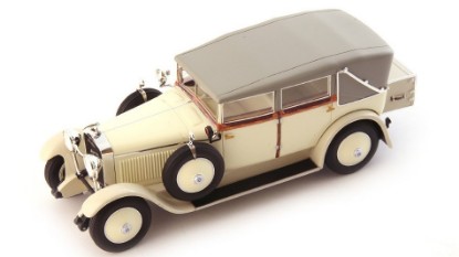 Immagine di SKODA HISPANO SUIZA 25/100PS CONVERTIBLE 1928 LIGHT IVORY 1:43