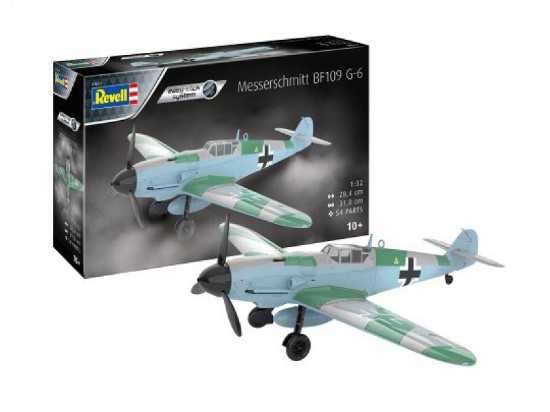 Immagine di MESSERSCHMITT BF109G-6 (EASY CLICK SYSTEM) KIT 1:48