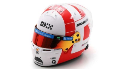 Immagine di CASCO LANDO NORRIS MONACO GP 2023 MC LAREN 1:5