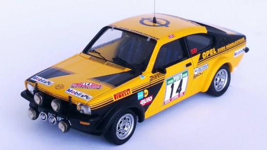 Immagine di OPEL KADETT GTE 5th RALLY OF PORTUGAL 1978 WARMBOLD-BILLSTAM 1:43