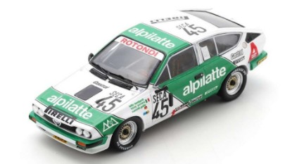 Immagine di ALFA ROMEO ALFETTA GTV6 N.45 24 H SPA 1982 L.LOMBARDI-GALLO-PALMA 1:43