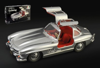 Immagine di MERCEDES 300SL GULLWING KIT 1:16