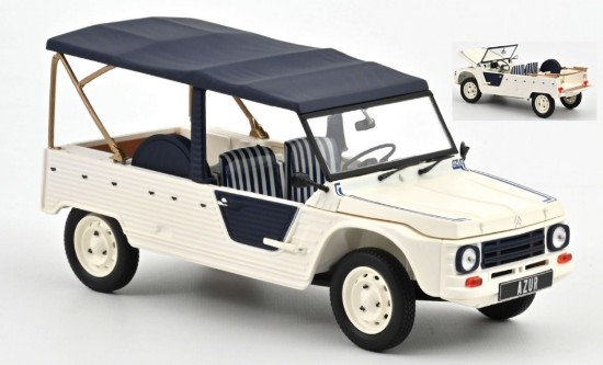 Immagine di CITROEN MEHARI 1983 WHITE/AZUR 1:18