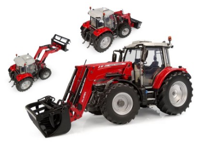 Immagine di TRATTORE MASSEY FERGUSON SS.135 WITH FRONTLOADER FL.4121 1:32