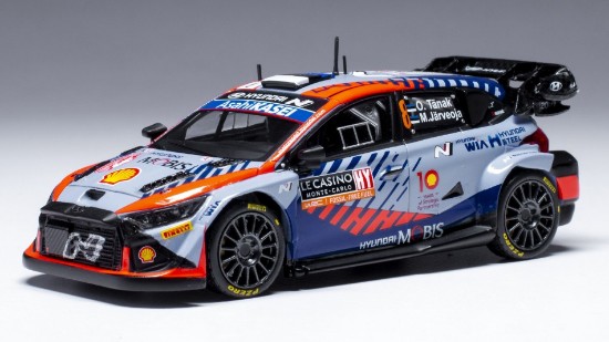 Immagine di HYUNDAI i20 N WRC N.8 RALLY MONTE CARLO 2024 TANAK/JARVEOJA 1:43