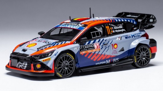Immagine di HYUNDAI i20 N WRC N.11 RALLY MONTE CARLO 2024 NEUVILLE/WYDAEGHE 1:43