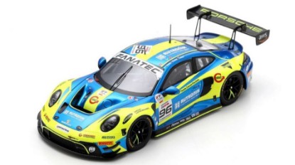 Immagine di PORSCHE 911 GT3 R N.96 5th 24 H SPA 2023 OLSEN-PREINING-HEINRICH 1:43