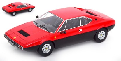 Immagine di FERRARI 208 GT4 1975 RED/FLATBLACK 1:18