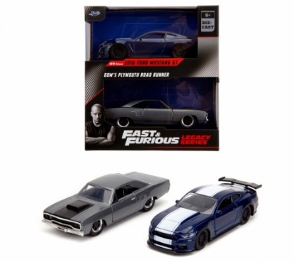 Immagine di FORD MUSTANG GT & PLYMOUTH ROAD RUNNER FAST & FURIOUS 1:32