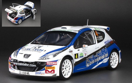 Immagine di PEUGEOT 207 S2000 N.4 CIRCUIT OF IRELAND 2012 C.BREENE-G.ROBERTS 1:18
