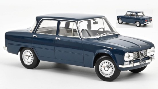 Immagine di ALFA ROMEO GIULIA Ti 1964 PETROL BLUE 1:18
