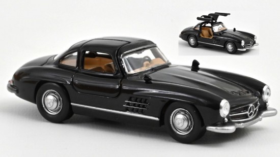 Immagine di MERCEDES 300 SL 1954 BLACK JET-CAR 1:43