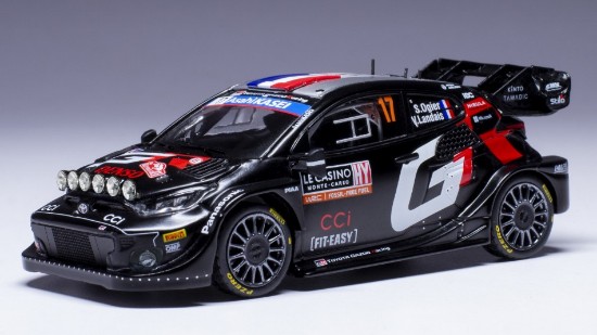 Immagine di TOYOTA GR YARIS HYBRID N.17 RALLY MONTE CARLO 2024 OGIER-LANDAIS 1:43