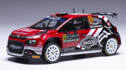 Immagine di CITROEN C3 RALLY 2 N.21 RALLY MONTE CARLO 2024
GRYAZIN-ALEKSANDROV 1:43