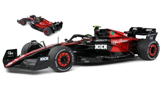Immagine di ALFA ROMEO C43 N.24 SPAIN GP 2023 Z.GUANYU 1:18