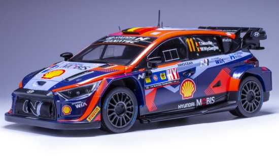 Immagine di HYUNDAI i20 N WRC N.11 CENTRAL EUROP.RALLY 2023 NEUVILLE-WYDAEGHE 1:18

