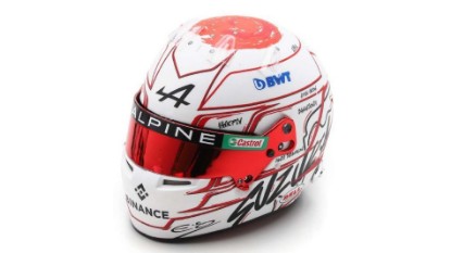 Immagine di CASCO BWT ALPINE ESTEBAN OCON JAPANESE GP 2023 1:5