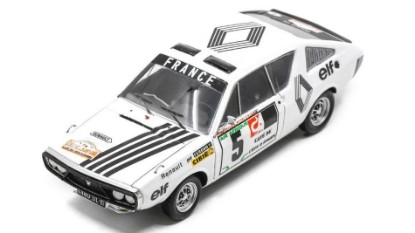 Immagine di RENAULT 17 N.5 RALLYE DU BANDAMA 1973 J-F.PIOT-F.JAUBERT 1:43
