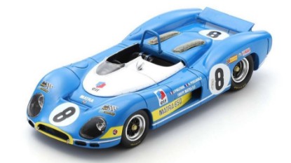 Immagine di MATRA MS650 N.8 1st 1000 KM PARIS 1969 J.P.BELTOISE-H.PESCAROLO 1:43