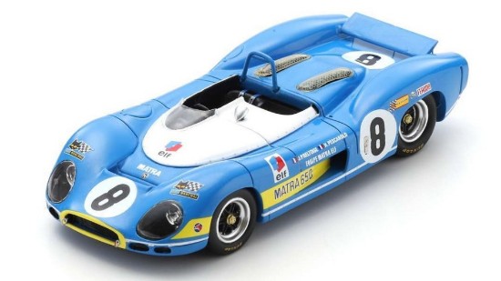 Immagine di MATRA MS650 N.8 1st 1000 KM PARIS 1969 J.P.BELTOISE-H.PESCAROLO 1:43