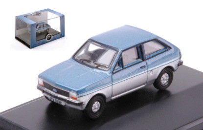 Immagine di FORD FIESTA MK1 METALLIC BLUE/SILVER 1:76