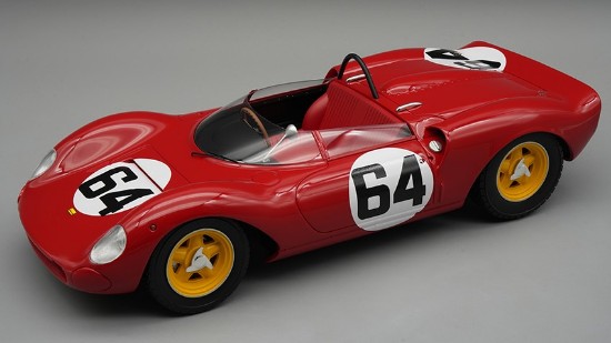 Immagine di FERRARI 206 DINO SP N.64 WINN.FREIBURG-SCHAUINSL.1965 L.SCARFIOTTI 1:18