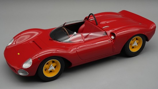 Immagine di FERRARI 206 DINO SP FACTORY 1965 PRESS VERSION RED 1:18