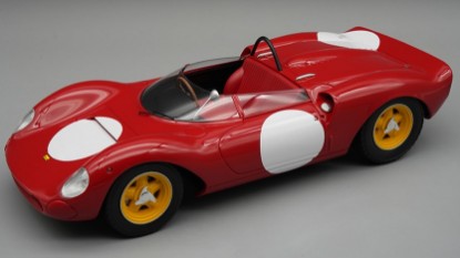 Immagine di FERRARI 206 DINO SP SEFAC 1965 PRESS VERSION RED 1:18