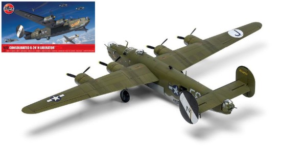 Immagine di CONSOLIDATED B-24H LIBERATOR KIT 1:72