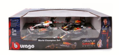 Immagine di SET RED BULL RB16B N.33 + RB18 N.1 + RB19 N.1 + RB19 N.11  1:43