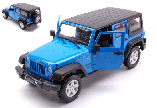 Immagine di JEEP WRANGLER UNLIMITED 2015 BLUE 1:24