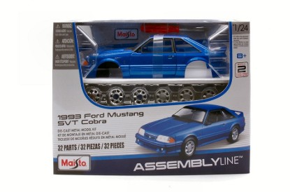 Immagine di FORD MUSTANG SVT COBRA 1993 BLUE KIT 1:24