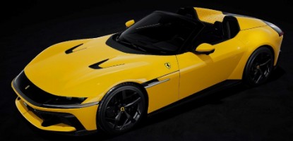 Immagine di FERRARI 12 CILINDRI SPIDER GIALLO TRISTRATO 1:43